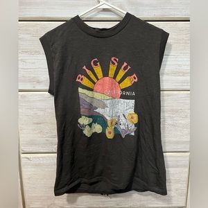 Free people x Dangerous girl Big Sur Muscle Tee